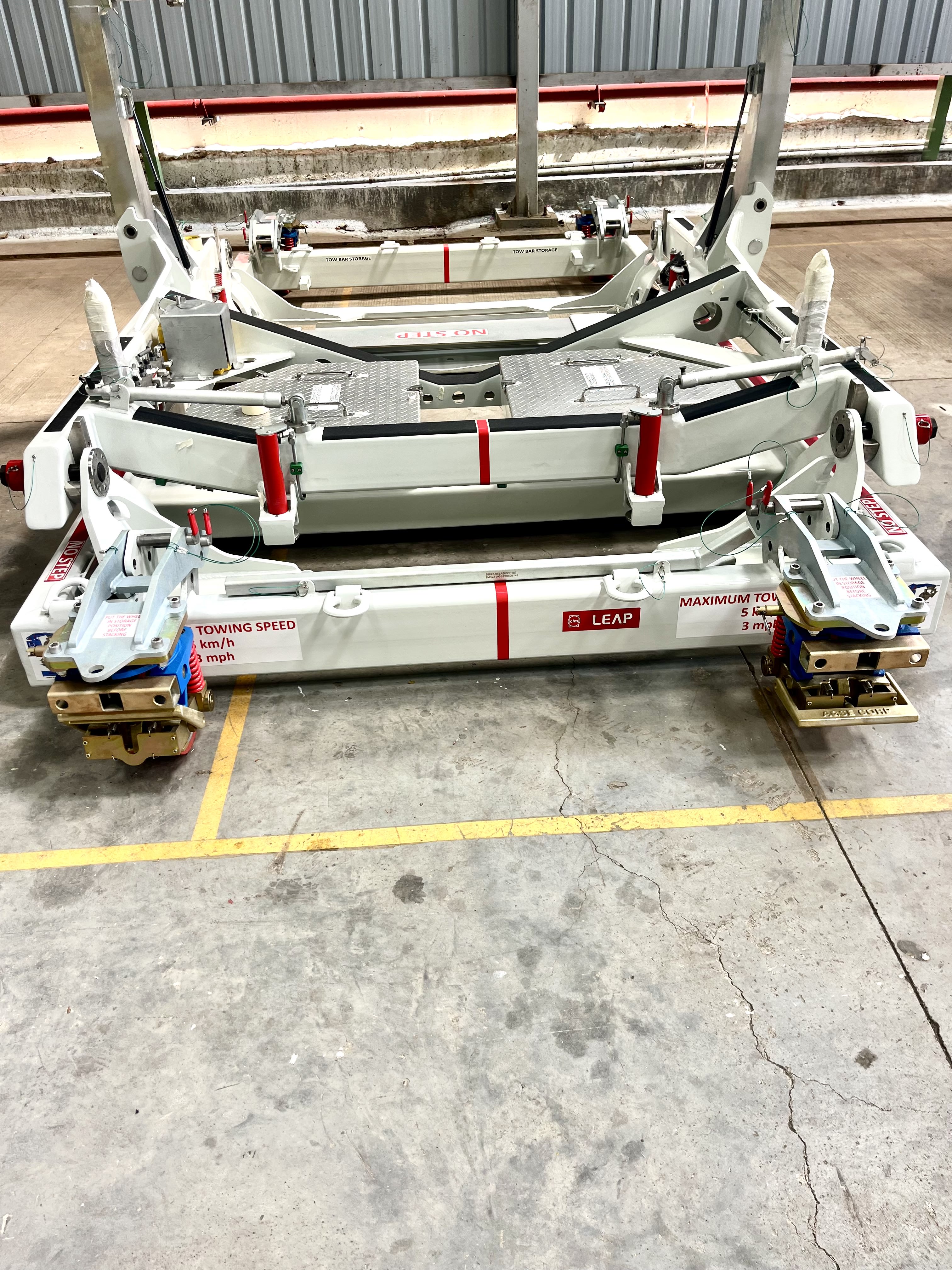 Heavy-Duty Railway Bogie Towing Frame Systems